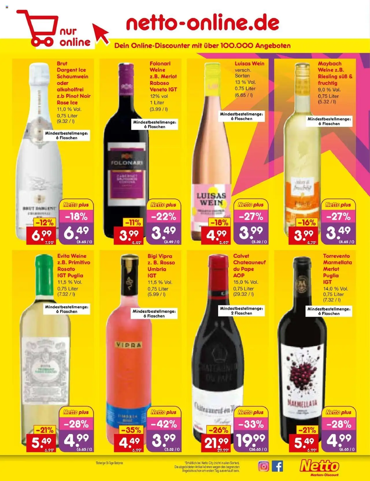Netto Marken-Discount Prospekt 	 – gültig ab 13.10.2025 | Seite: 59 | Produkte: Merlot, Wein
