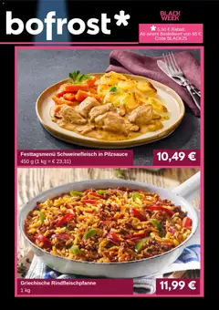 Bofrost - Black Friday ab 22.11.2025 gültig | Seite: 2 | Produkte: Schweinefleisch