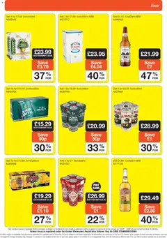 Preview of Booker Wholesale - National Promotions valid from 05.11.2025 | Page: 15 | Products: Beer, Bancs de Musculation