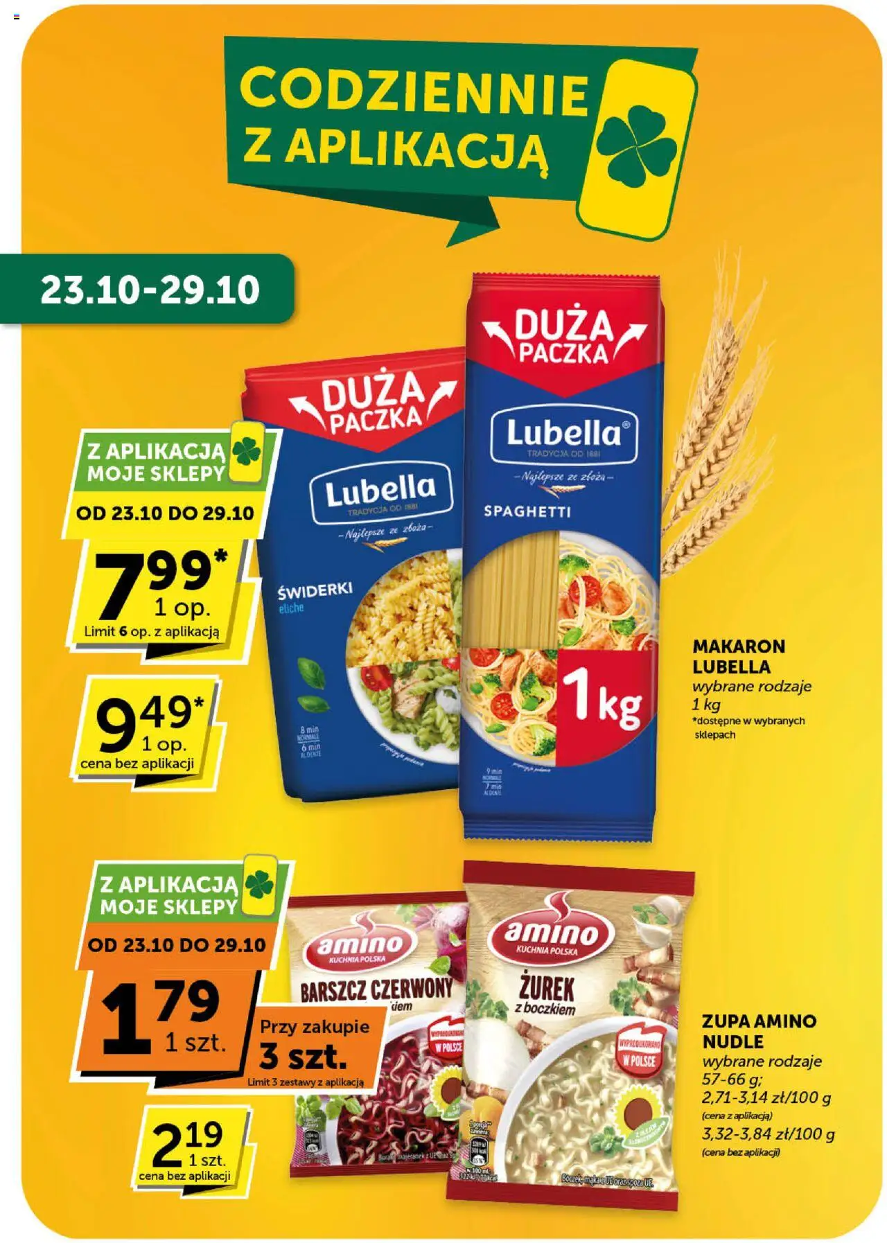 Euro Sklep Gazetka - Market od 16.10.2025 | Strona: 11 | Produkty: Barszcz, Majeranek, Zurek, Makaron