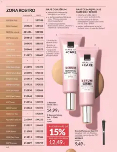 Vista previa Base con Sérum 3 en 1, Base con Sérum 3 en 1, 30 ml válido desde el 01.02.2026 | Página: 66 | Productos: Maquillaje, Κρεμάστρα, Base de maquillaje, Brocha