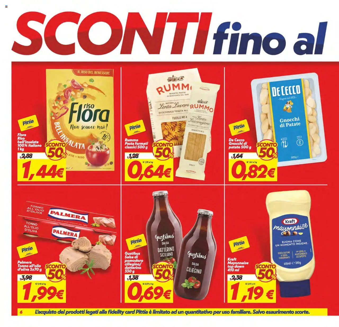 Volantino SuperConveniente del 20.06.2025 | Pagina: 6 | Prodotti: Riso, Salsa, Top, Pasta