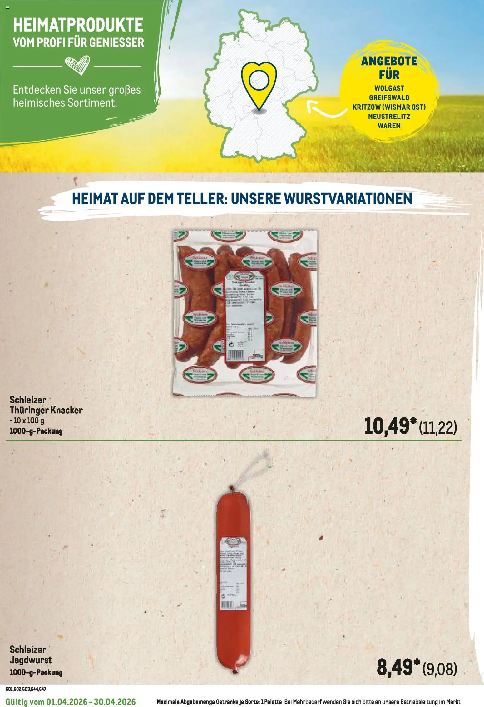 Metro Regionaler Flyer – gültig ab 01.04.2026 | Seite: 56