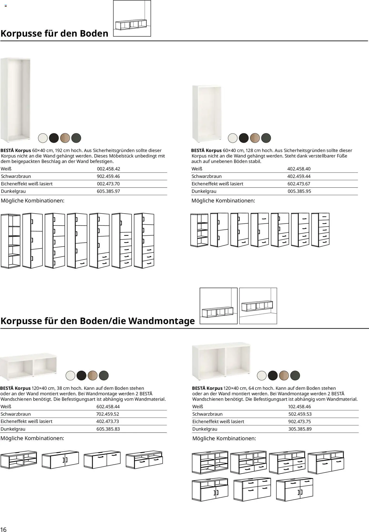 Ikea BESTÅ Kaufhilfe – gültig ab 02.01.2026 | Seite: 16