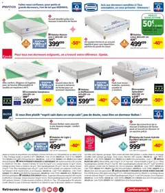 Conforama - Prévisualisation de Conforama catalogue ho ho ho valide à partir de 02.12.2025 | Page: 27 | Produits: Surmatelas, Enveloppe, Mousse, Tonique