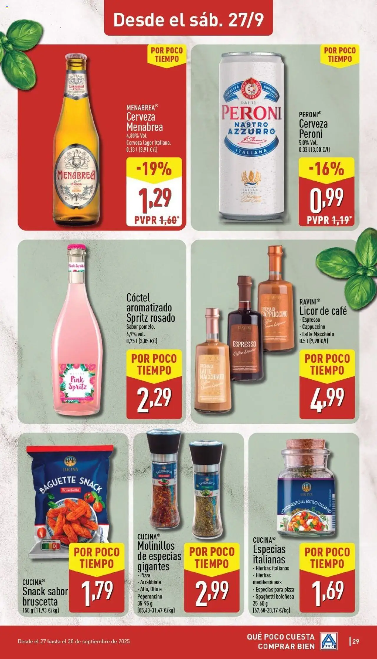 Aldi folleto Península │ válido desde el 22.09.2025 | Página: 29