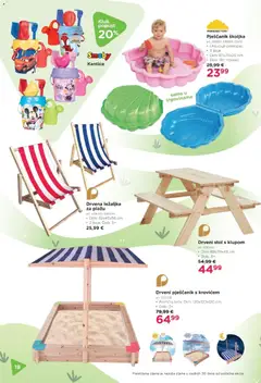 Ponuda Baby Center - Pregled kataloga iz trgovine Baby Center, vrijedi od 19.03.2026 | Stranica: 18 | Proizvodi: Ležaljka, Stol, Ležaljka za plažu
