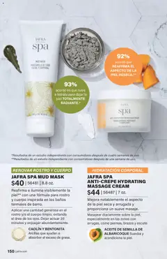 Vista previa JAFRA folleto válido desde el 01.08.2025 | Página: 150 | Productos: Aceite, Crema, Αποφλοιωτής σκόρδου