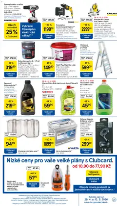 Náhled letáku Varta Autobaterie**, 12 V, 56 Ah od 29.04.2026 | Strana: 25 | Produkty: Kärcher, Nářadí, Kladivo, Vrtačka