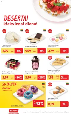 Rimi leidinys│galioja nuo 08.07.2025 | Puslapis: 12 | Prekių: Spurga, Tortas, Pyragas, Vištiena
