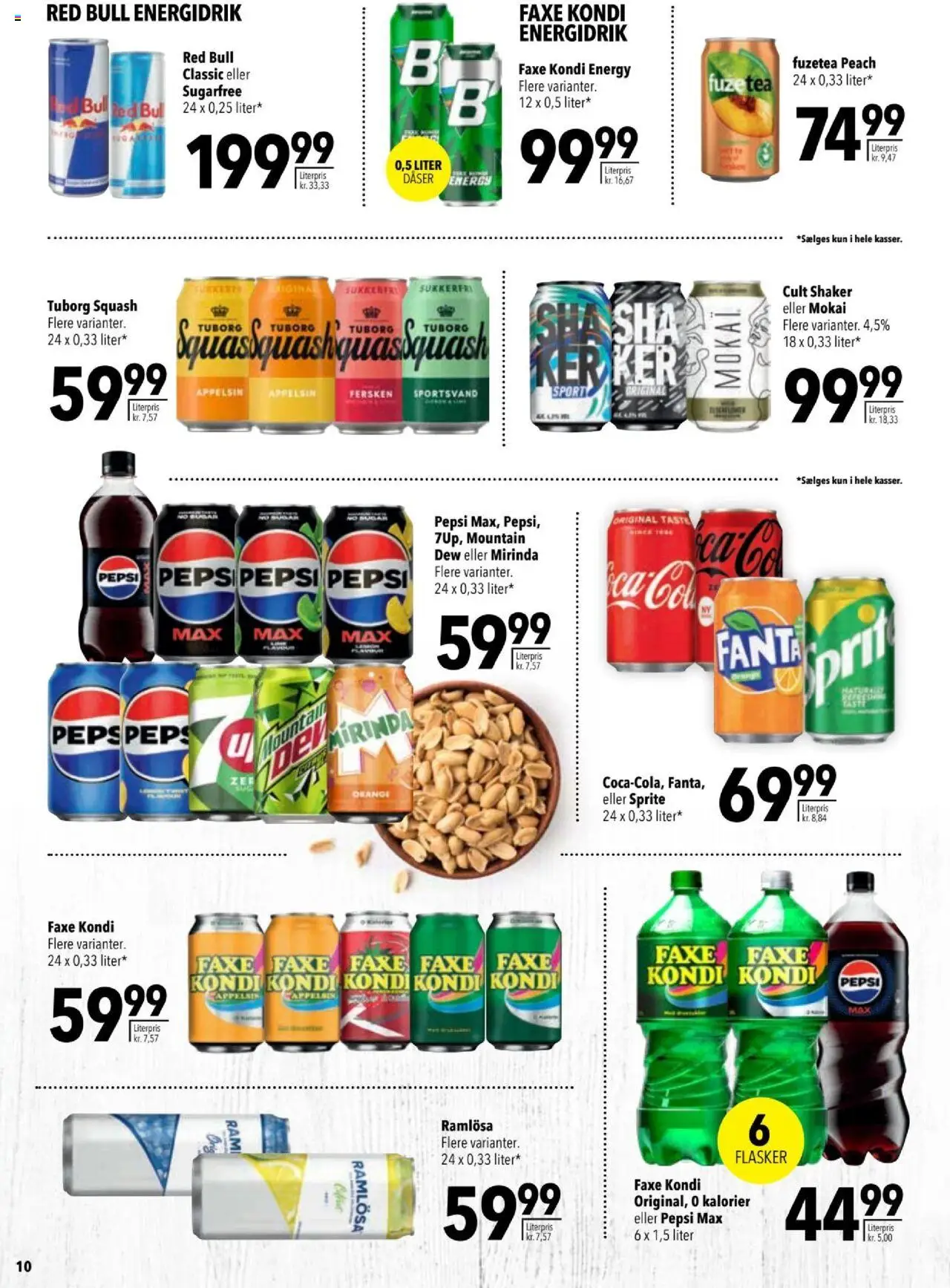 CITTI Tilbudsavis gyldig fra 13.08.2025 | Side: 10 | Produkter: Squash, Fanta, Pepsi, Pepsi Max