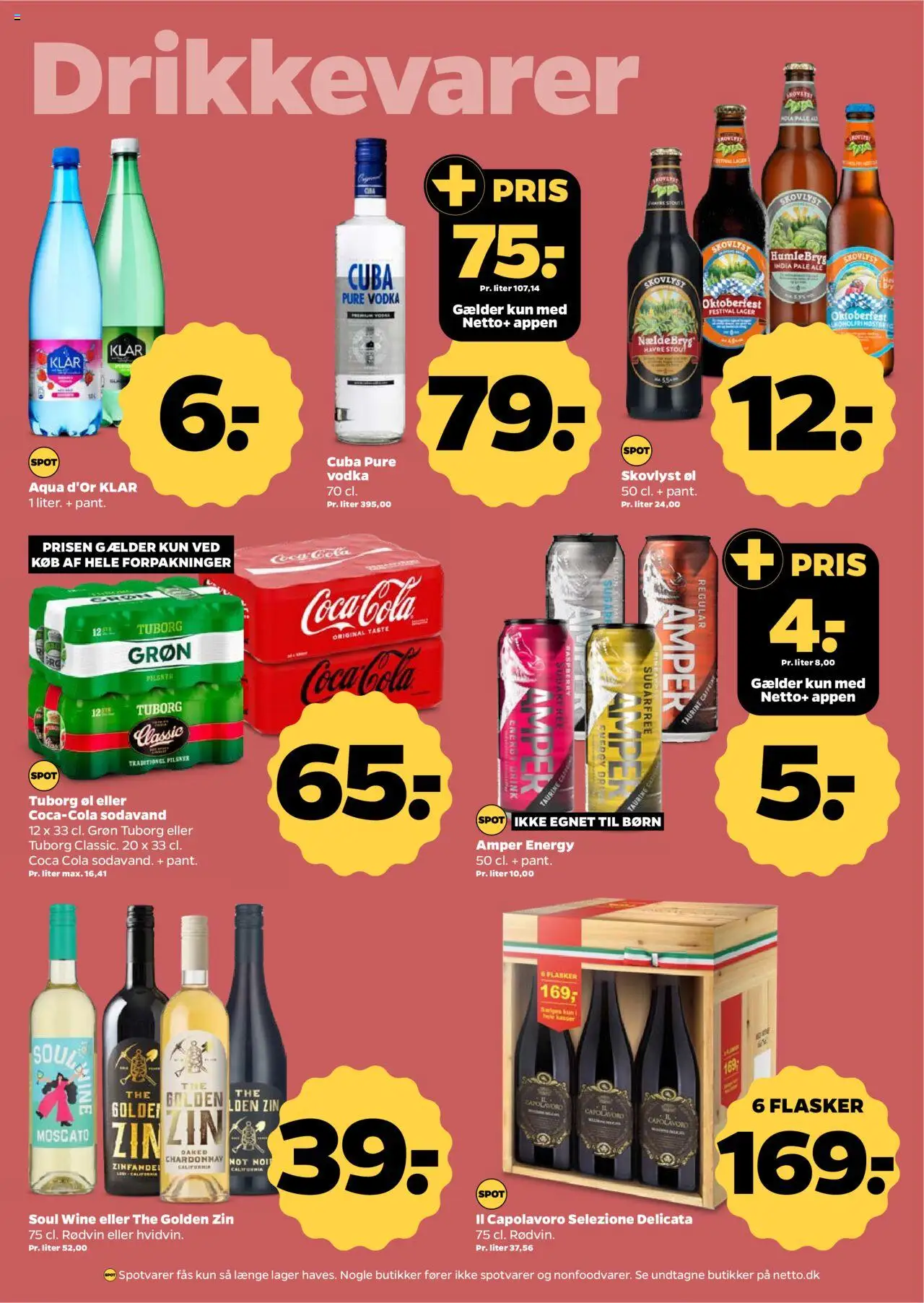 Netto tilbudsavis – gyldig fra 20.09.2025 | Side: 27 | Produkter: Øl, Vodka, Sodavand, Cola
