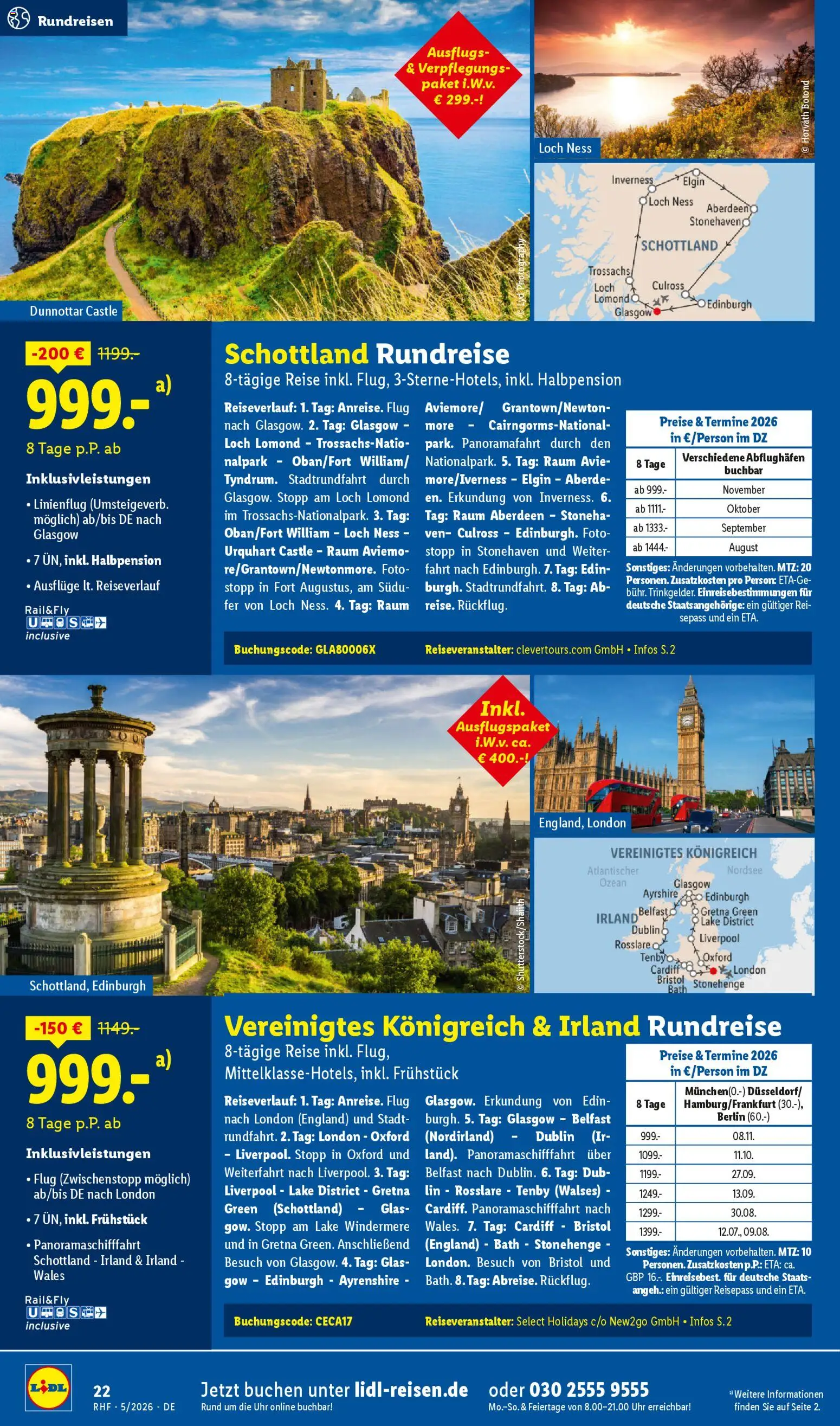 Lidl Reisen Prospekt 	 – gültig ab 29.04.2026 | Seite: 22 | Produkte: Uhr