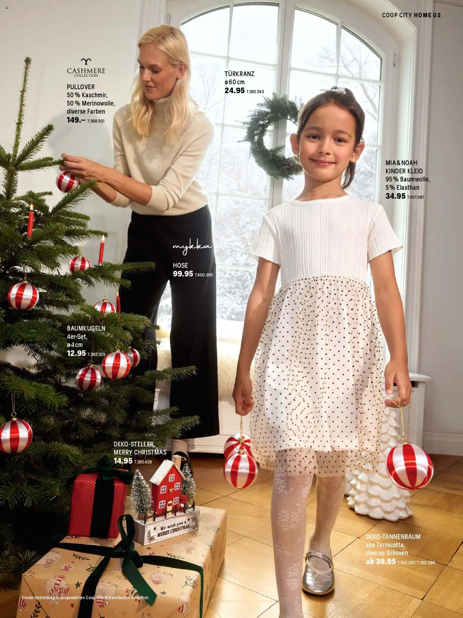 Coop City Aktionen – gültig ab 10.11.2025 | Seite: 3 | Produkte: Pullover, Hose, Kleid