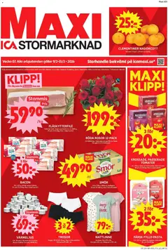 ICA Maxi - Enköping - Förhandsvisning av reklamblad från butik ICA Maxi aktuell från 09.02.2026