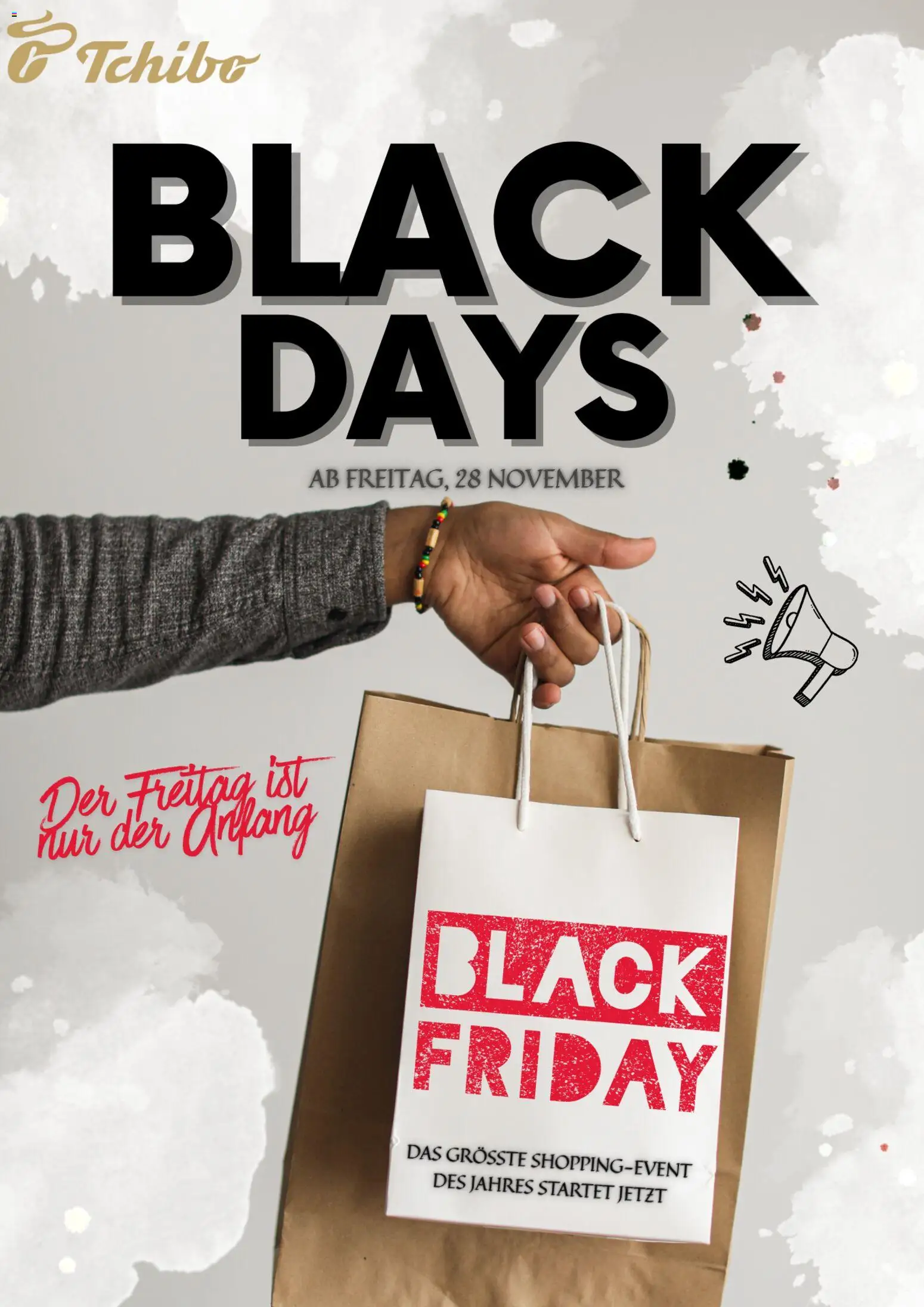 Tchibo Eduscho - Black Friday Ankündigung gültig ab 14.11.2025 | Seite: 1