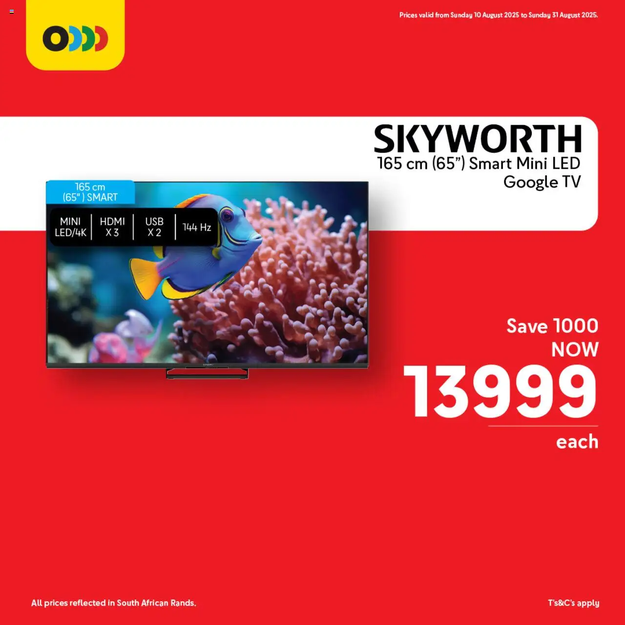 Makro Latest Deals TV │ valid from 10.08.2025 | Page: 8 | Products: TV