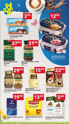 Pogląd oferty "Lewiatan gazetka - Katowice" - ważna od 12.03.2026 | Strona: 9 | Produkty: Mascarpone, Jogurt, Herbata, Lody