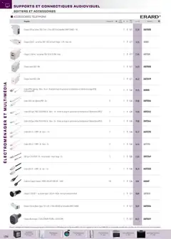 Rexel - Prévisualisation de Rexel - Brochure électroménager et multimédia valide à partir de 18.11.2025 | Page: 55 | Produits: Téléphone, USB, Prises