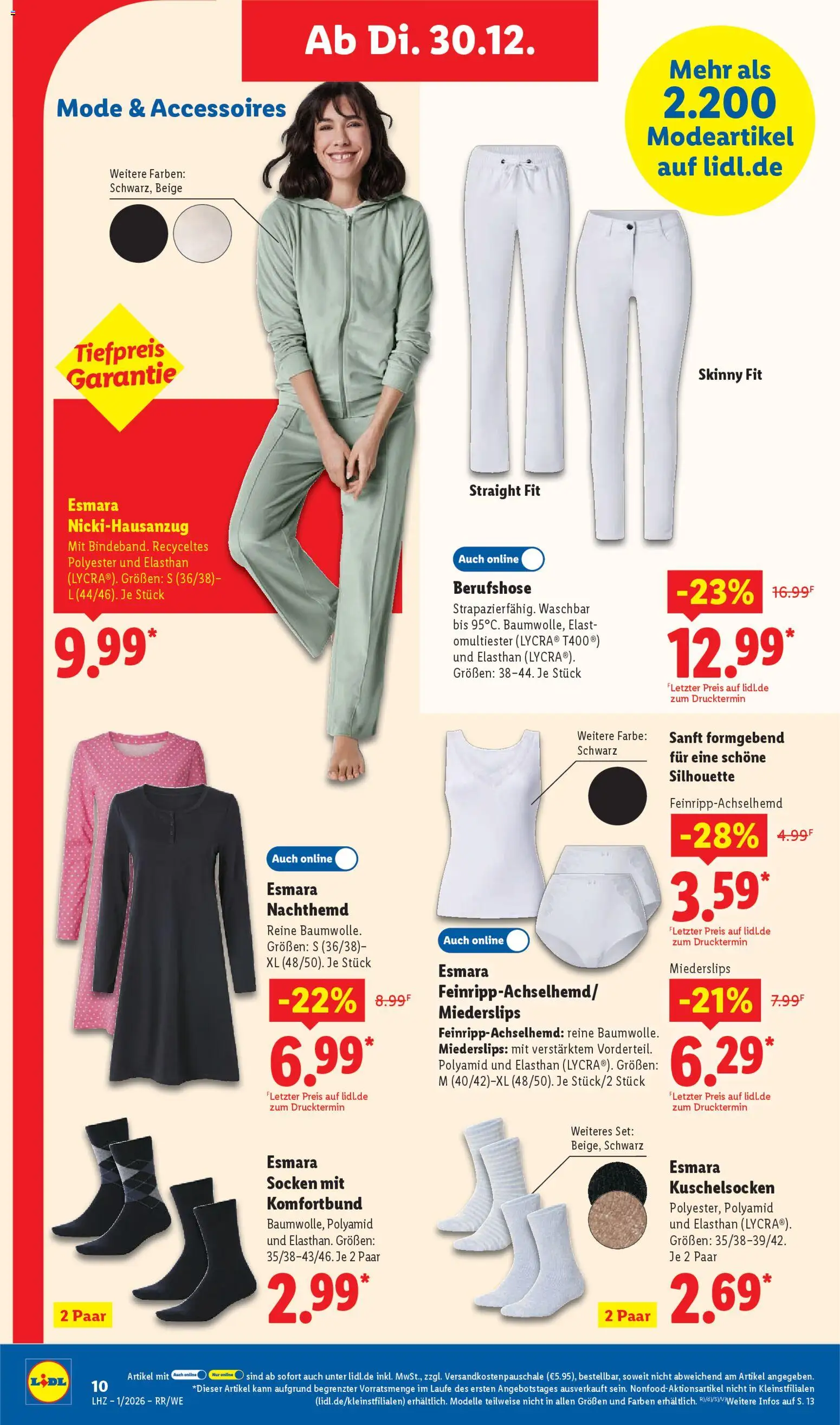 Lidl Prospekt Bestwig – gültig ab 29.12.2025 | Seite: 20 | Produkte: Socken