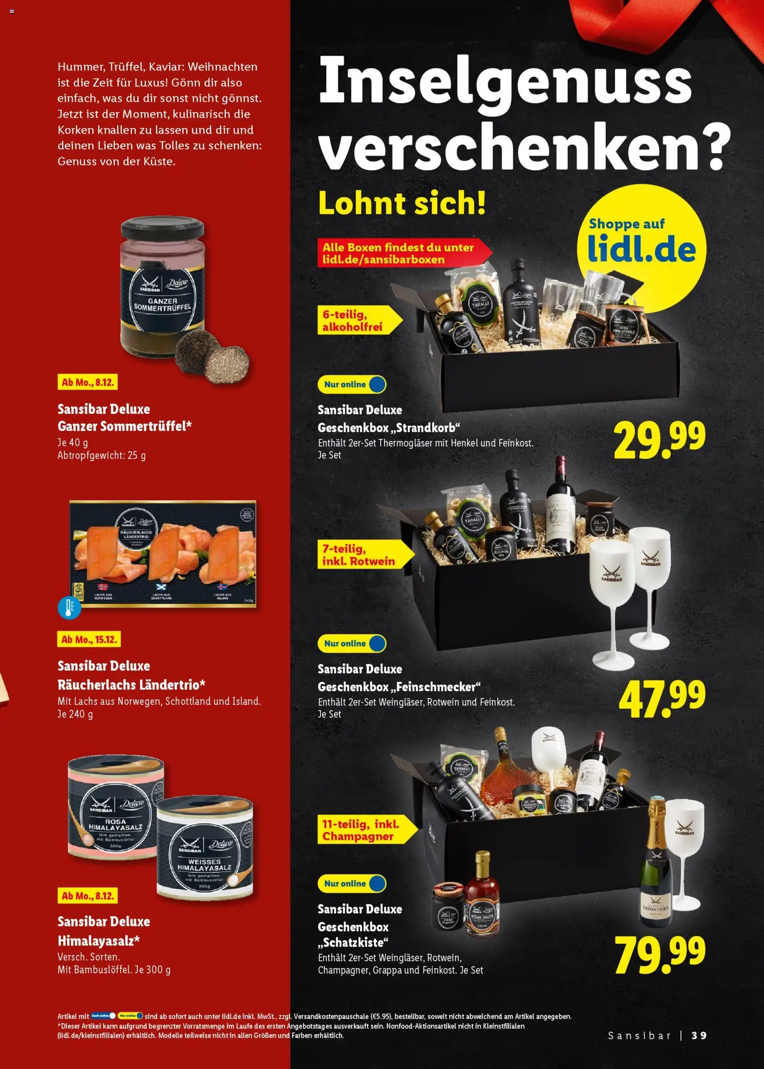 Lidl - Black Friday – gültig ab 31.10.2025 | Seite: 41 | Produkte: Rotwein, Lachs, Räucherlachs