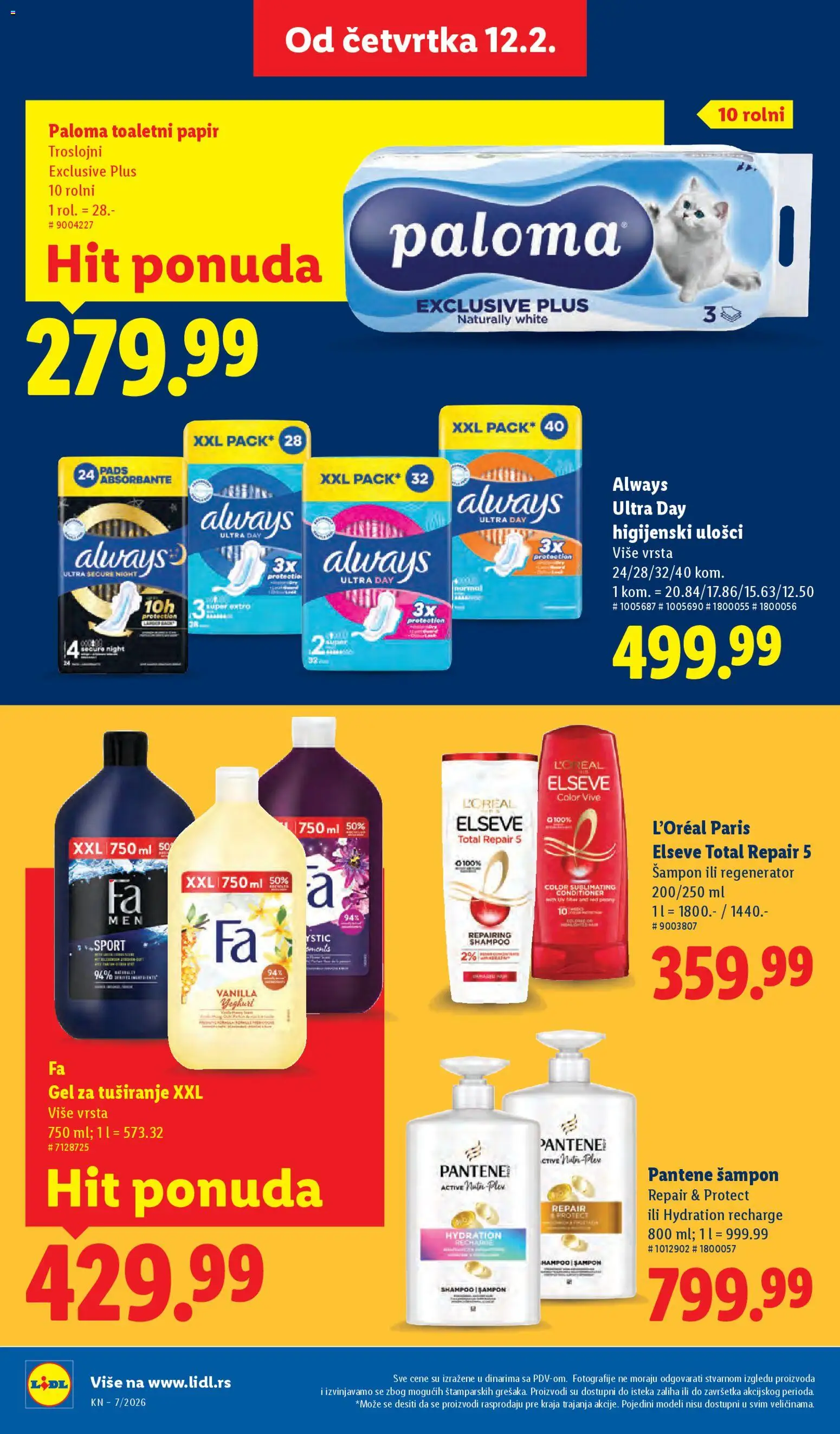 Lidl katalog - važi od 12.02.2026 | Strana: 36