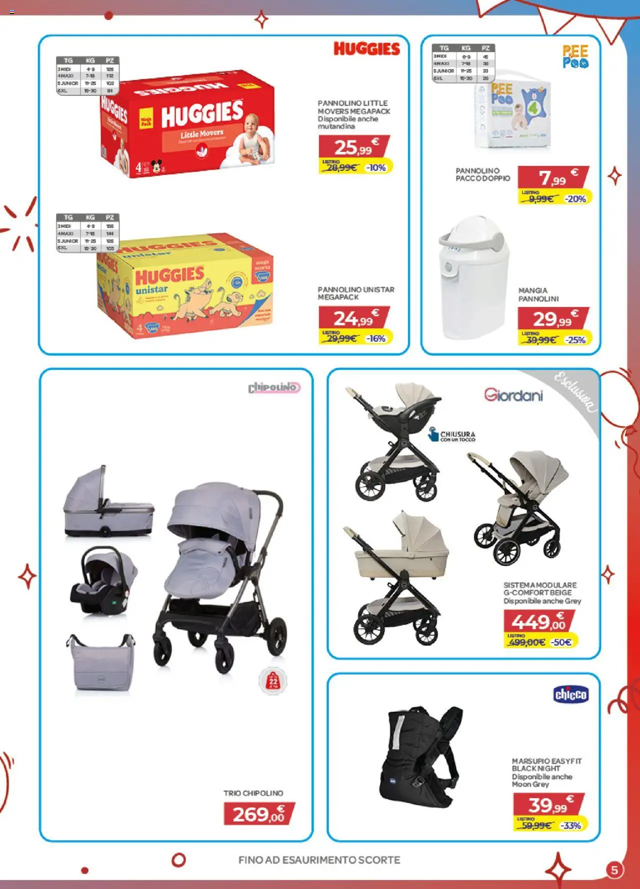 Volantino Bimbo store del 02.10.2025 | Pagina: 5 | Prodotti: Pannolini
