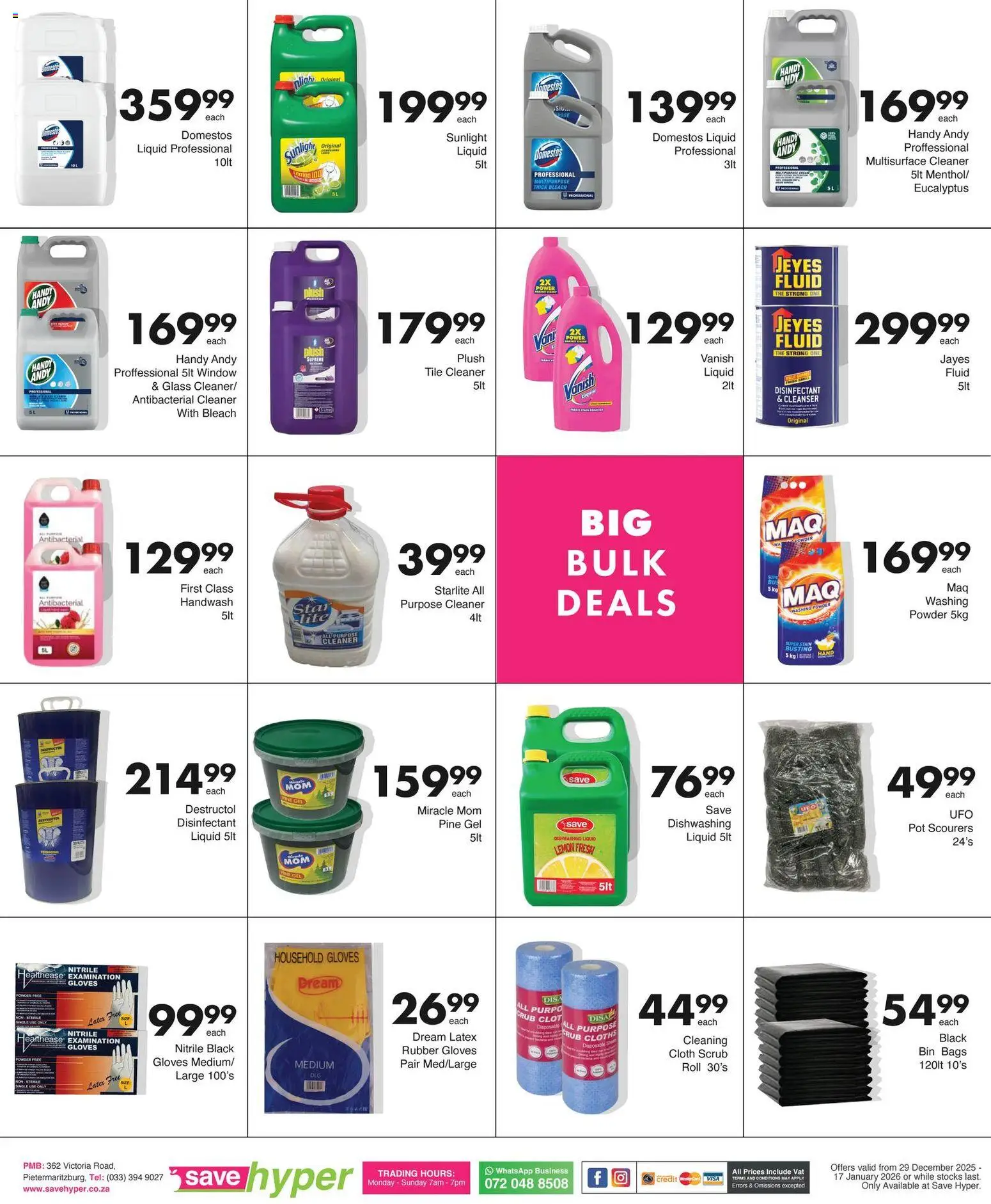 New Save catalogue – valid from 29.12.2025 | Page: 25 | Products: Handwash, Washing powder, Scrub, Dishwashing liquid