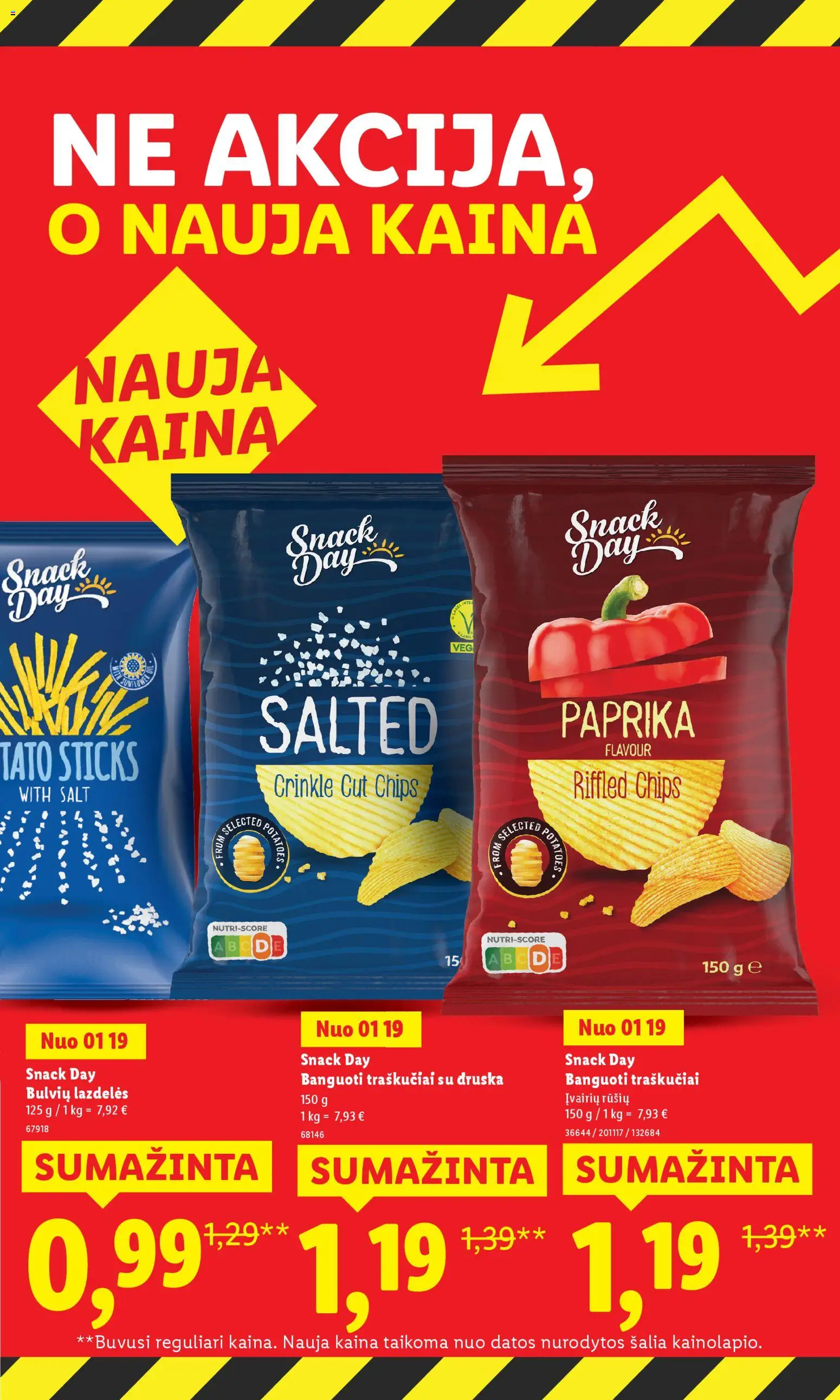 LIDL akcijos nuo 02.01.2026 | Puslapis: 11 | Prekių: Paprika, Druska, Traškučiai
