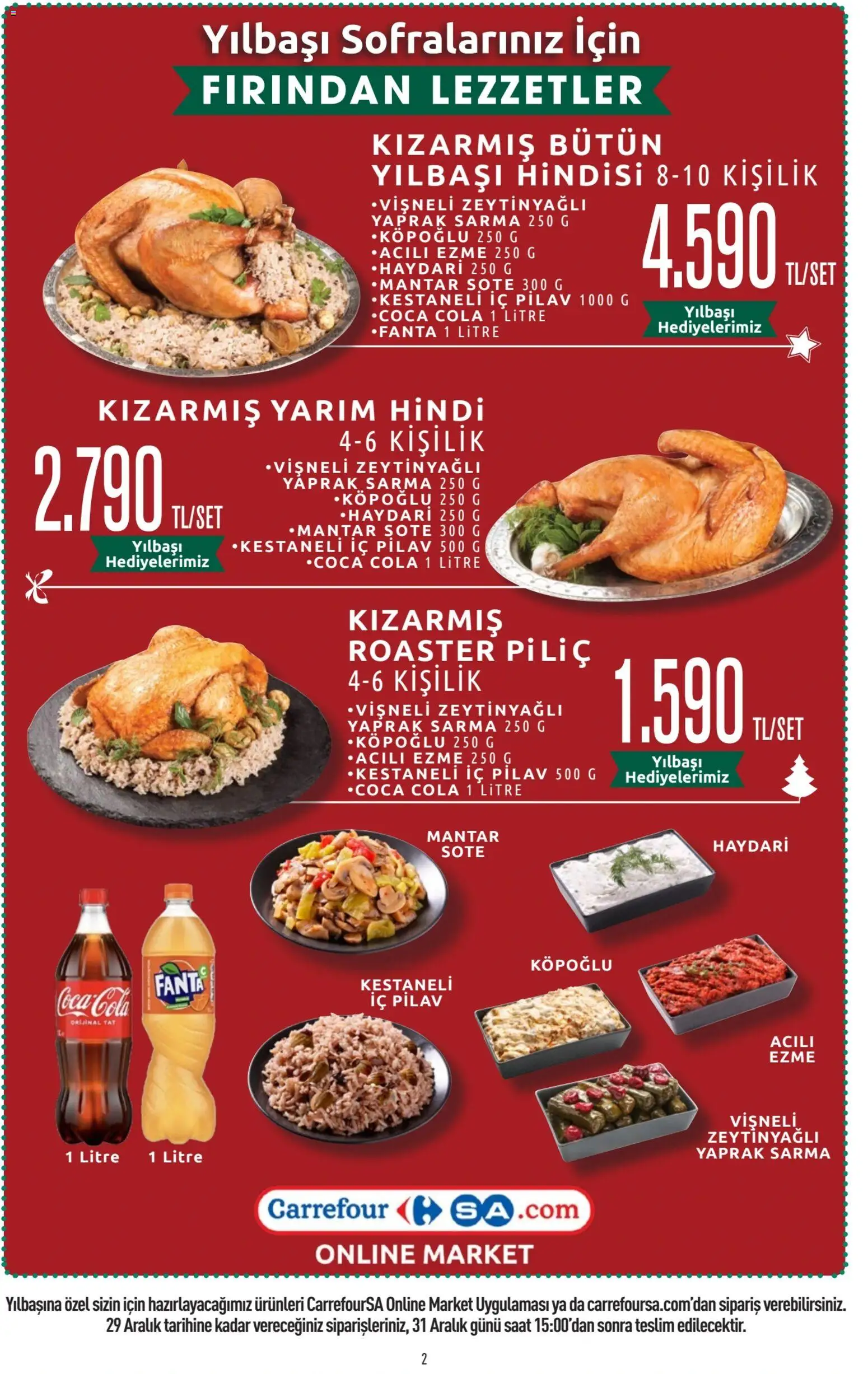 CarrefourSA Katalog - 18.12.2025 tarihinden itibaren geçerlidir | Sayfa: 2 | Ürünler: Piliç, Saat, Mantar, Fanta
