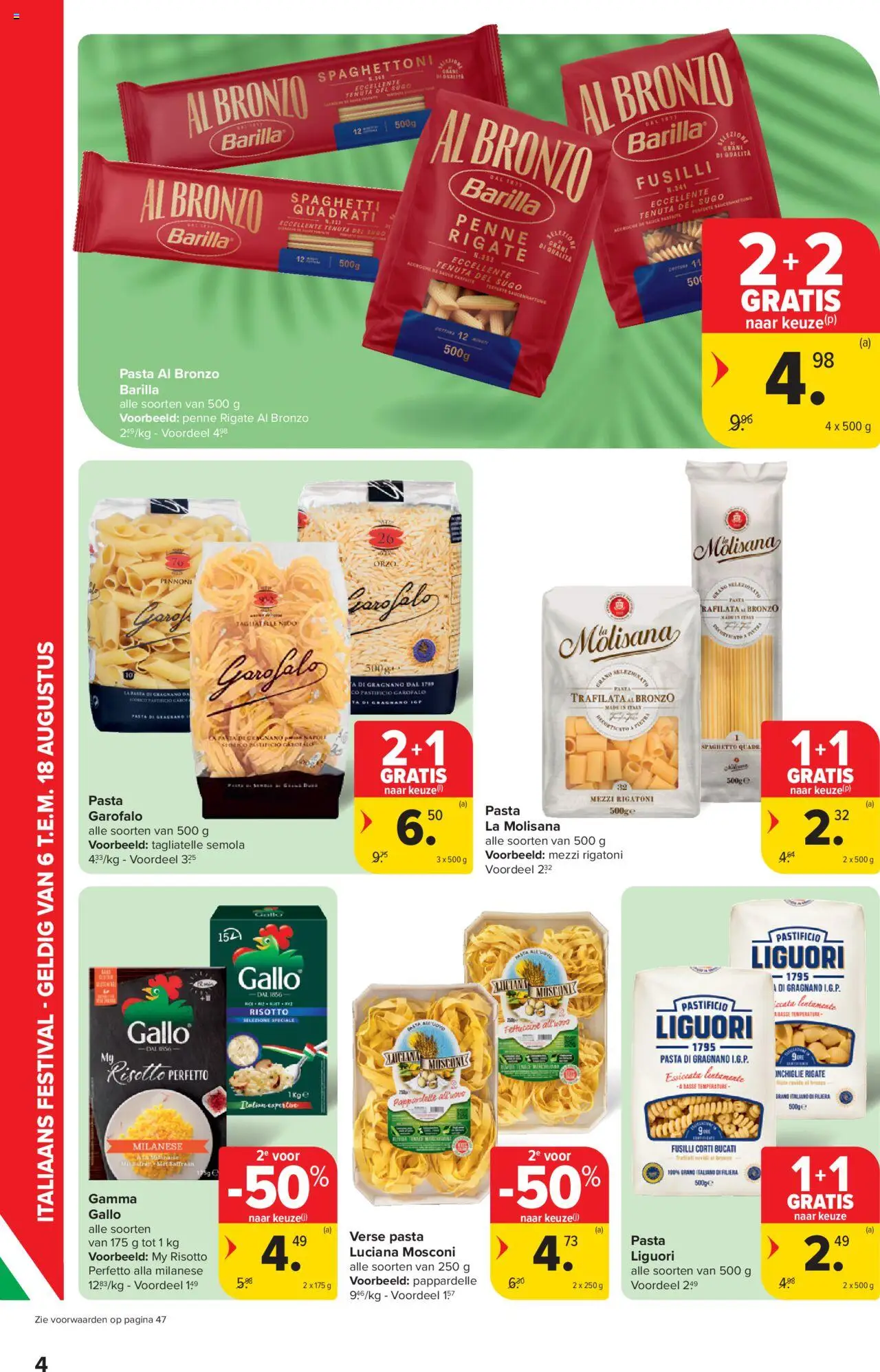  | Pagina: 4 | Producten: Pasta, La, Graham liszt