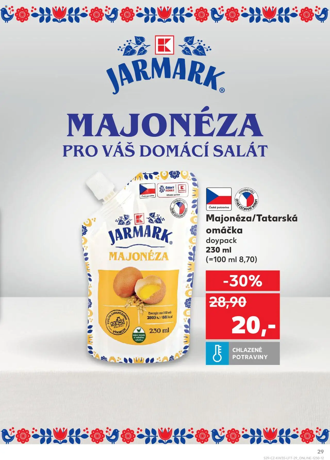 Kaufland leták - Liberec od 27.08.2025 | Strana: 29 | Produkty: Polička, Vejce, Salát, Potraviny