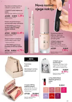 Oriflame katalog | vrijedi od 14.09.2025 | Stranica: 63 | Proizvodi: Lak za nokte, Torbica