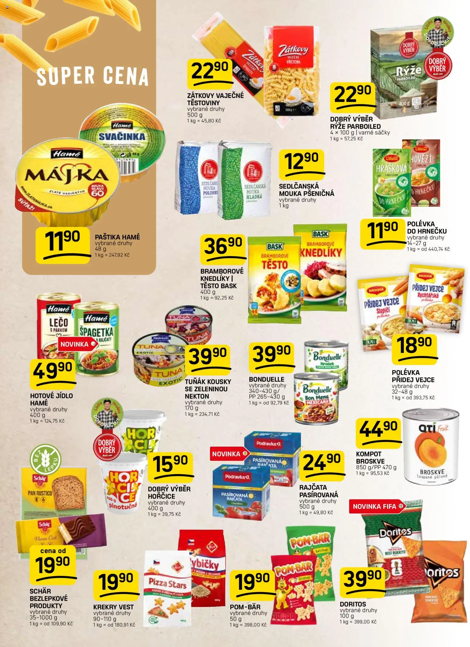 Flop leták od 22.04.2026 | Strana: 8 | Produkty: Vejce, Rýže, Doritos, Hořčice
