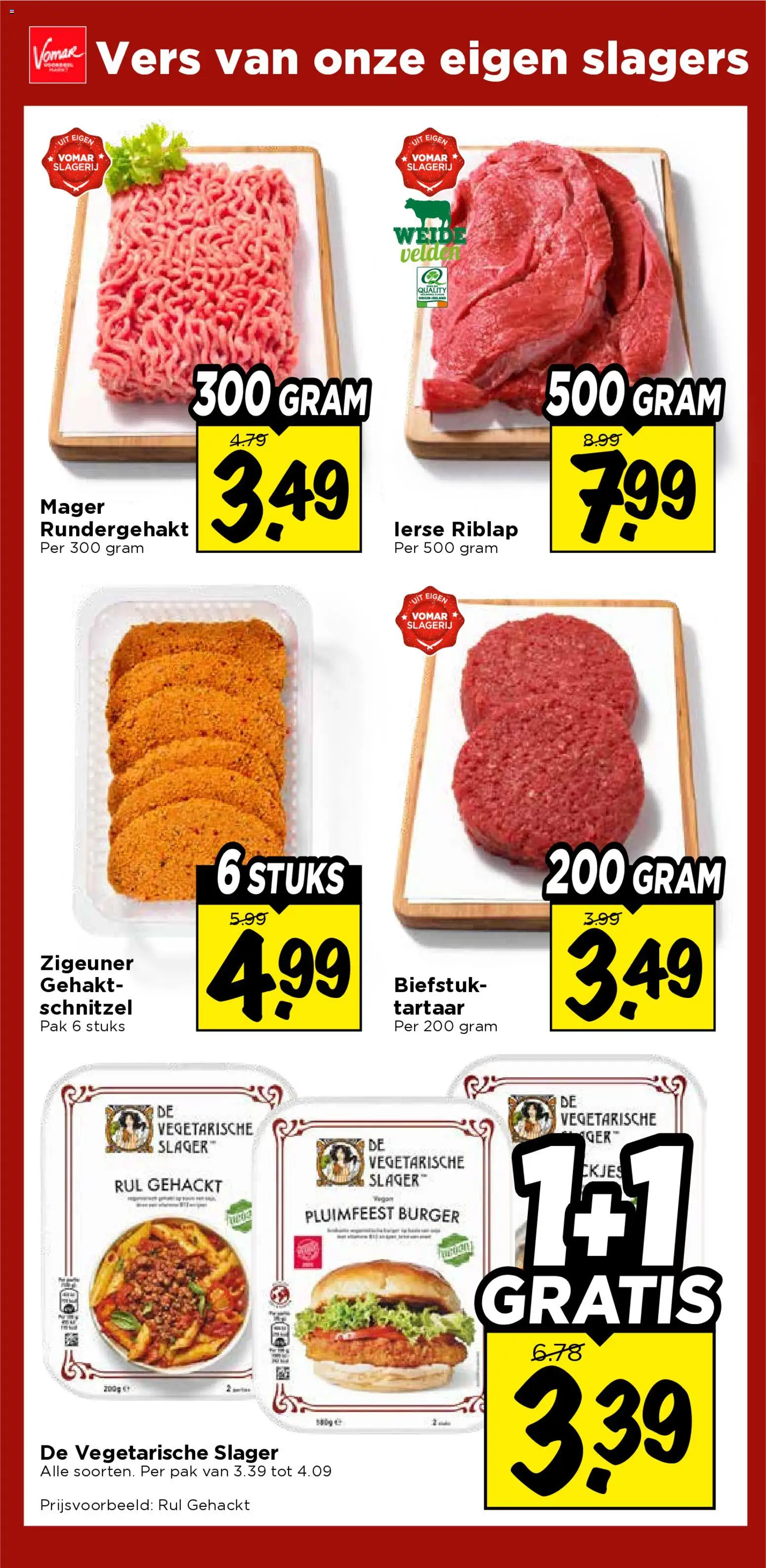 {H1} | Pagina: 25 | Producten: Biefstuk, Gehakt, Schnitzel