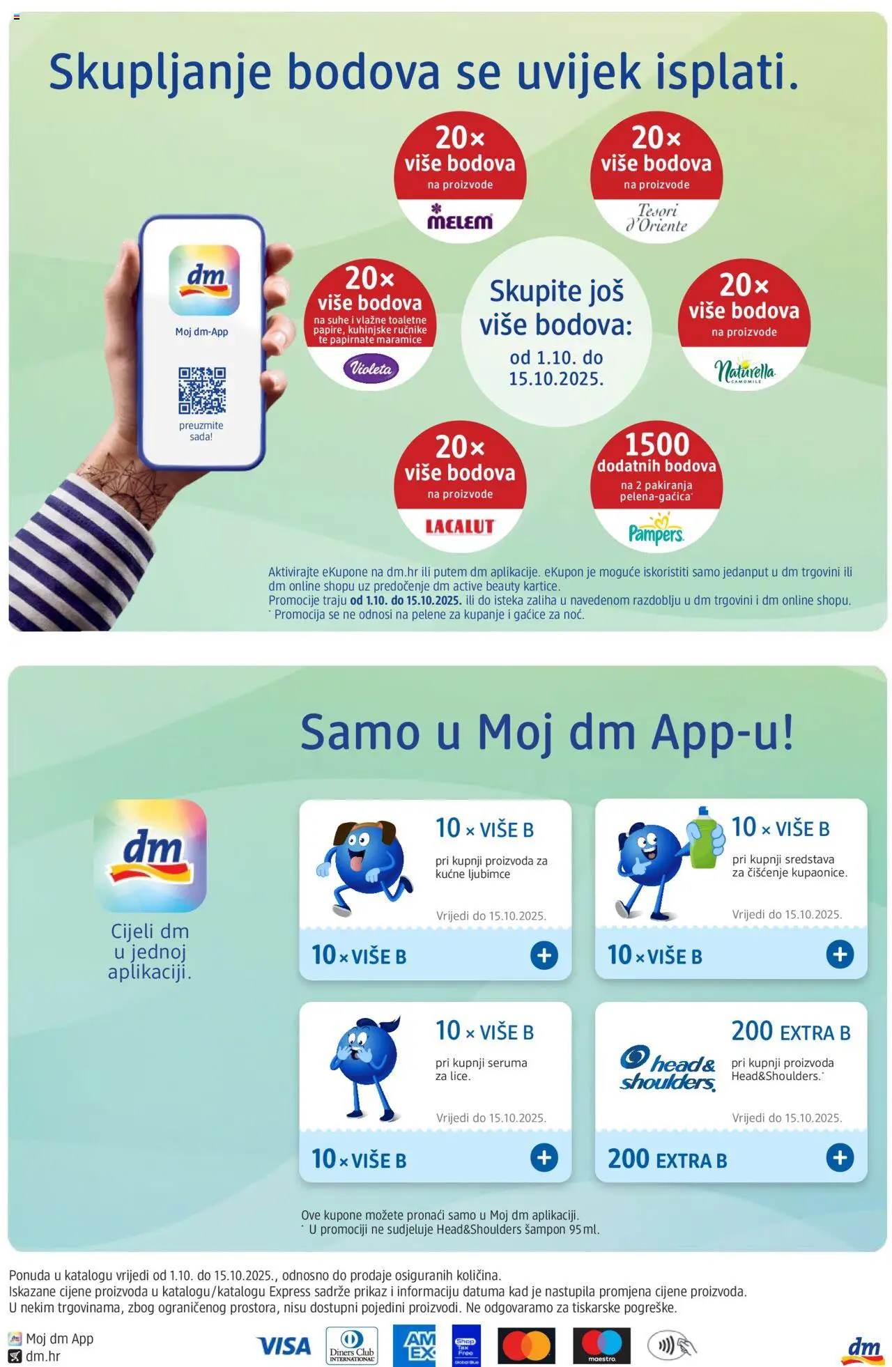 DM katalog | vrijedi od 01.10.2025 | Stranica: 32 | Proizvodi: Šampon, Gaćice, Violeta, Lacalut