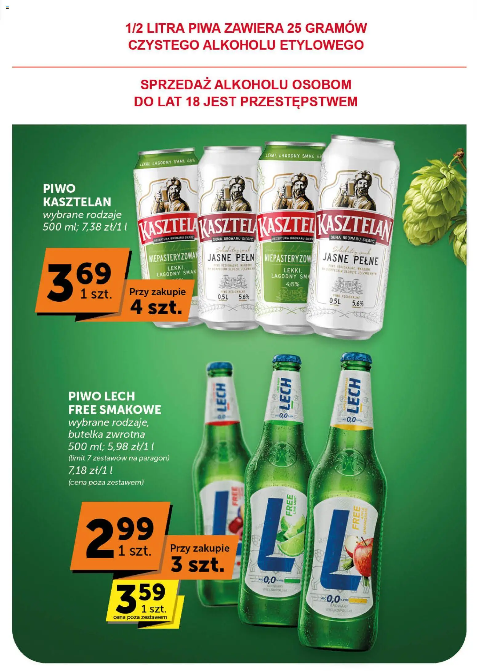 Euro Sklep Gazetka od 08.01.2026 | Strona: 24 | Produkty: Piwo