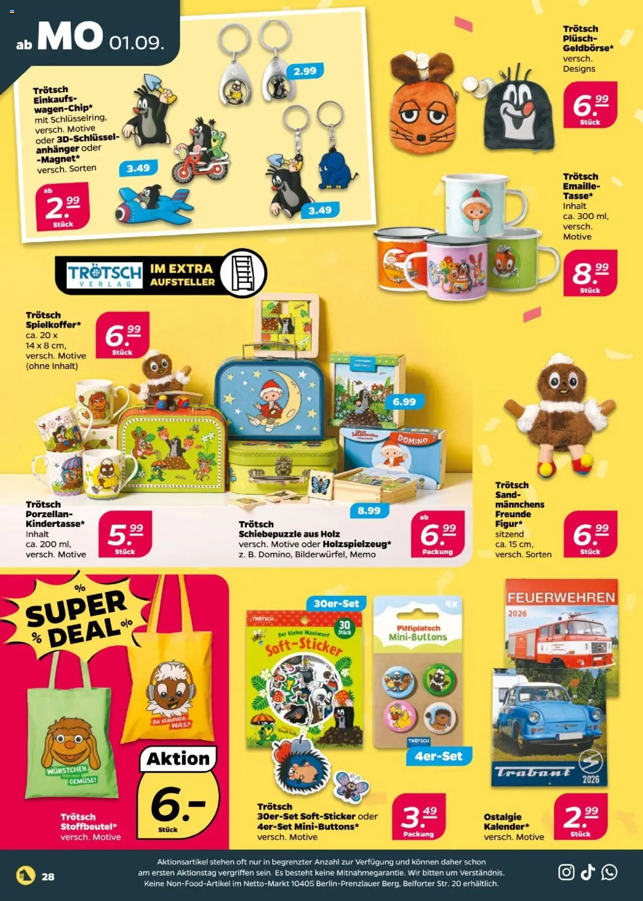 Netto Prospekt 	 - gültig ab dem 01.09.2025 | Seite: 28 | Produkte: Gemüse