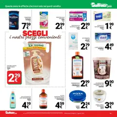 Volantino Gulliver del 29.07.2025 | Pagina: 33 | Prodotti: Pannolini, Fazzoletti, Slip, Olio