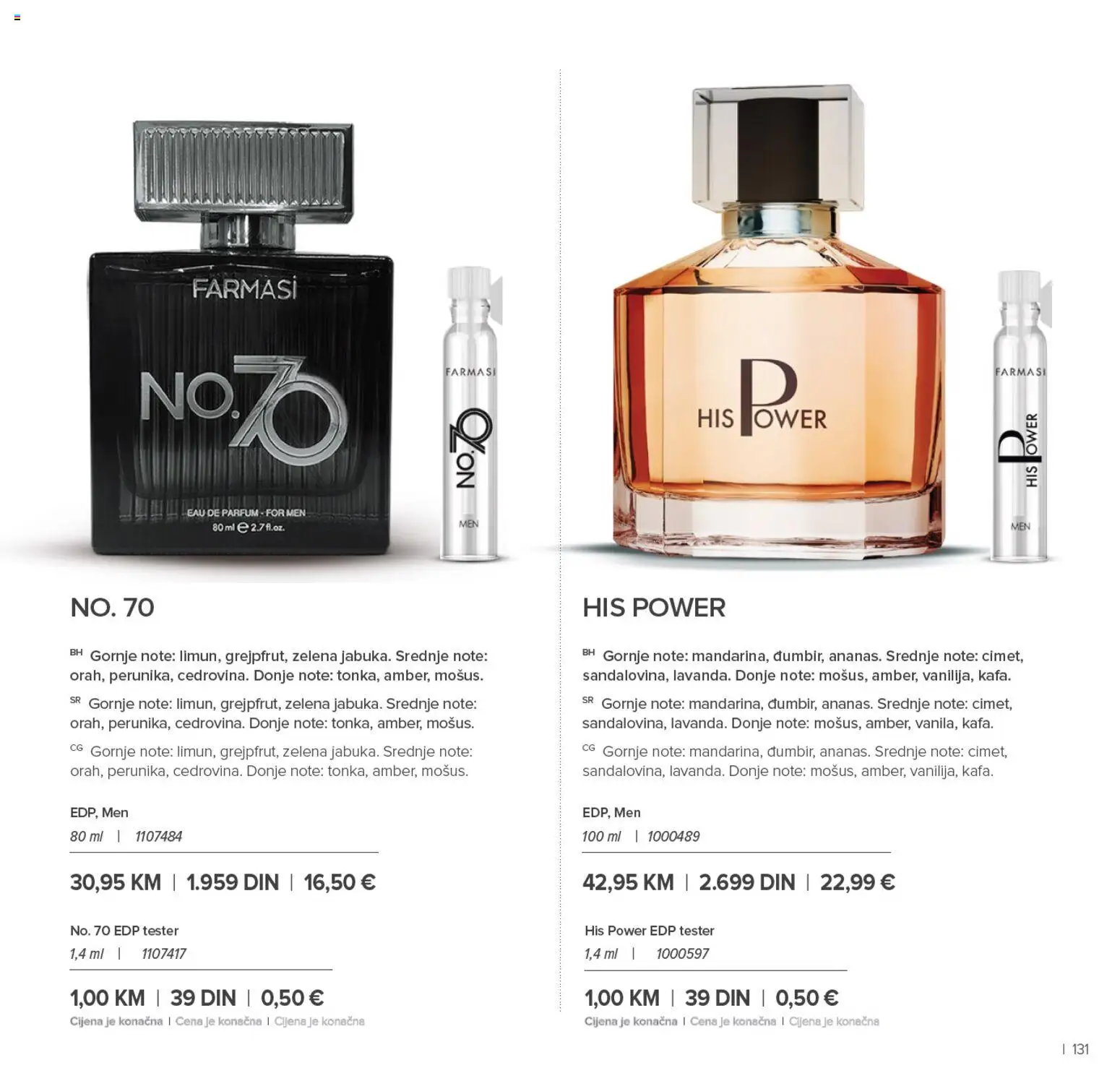 Farmasi katalog - važi od 01.01.2026 | Strana: 131