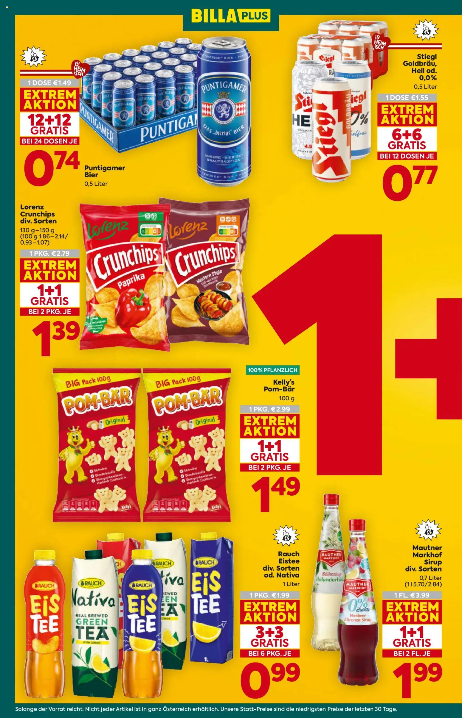 Billa Plus Flugblatt - Salzburg gültig ab 02.01.2026 | Seite: 7 | Produkte: Bier