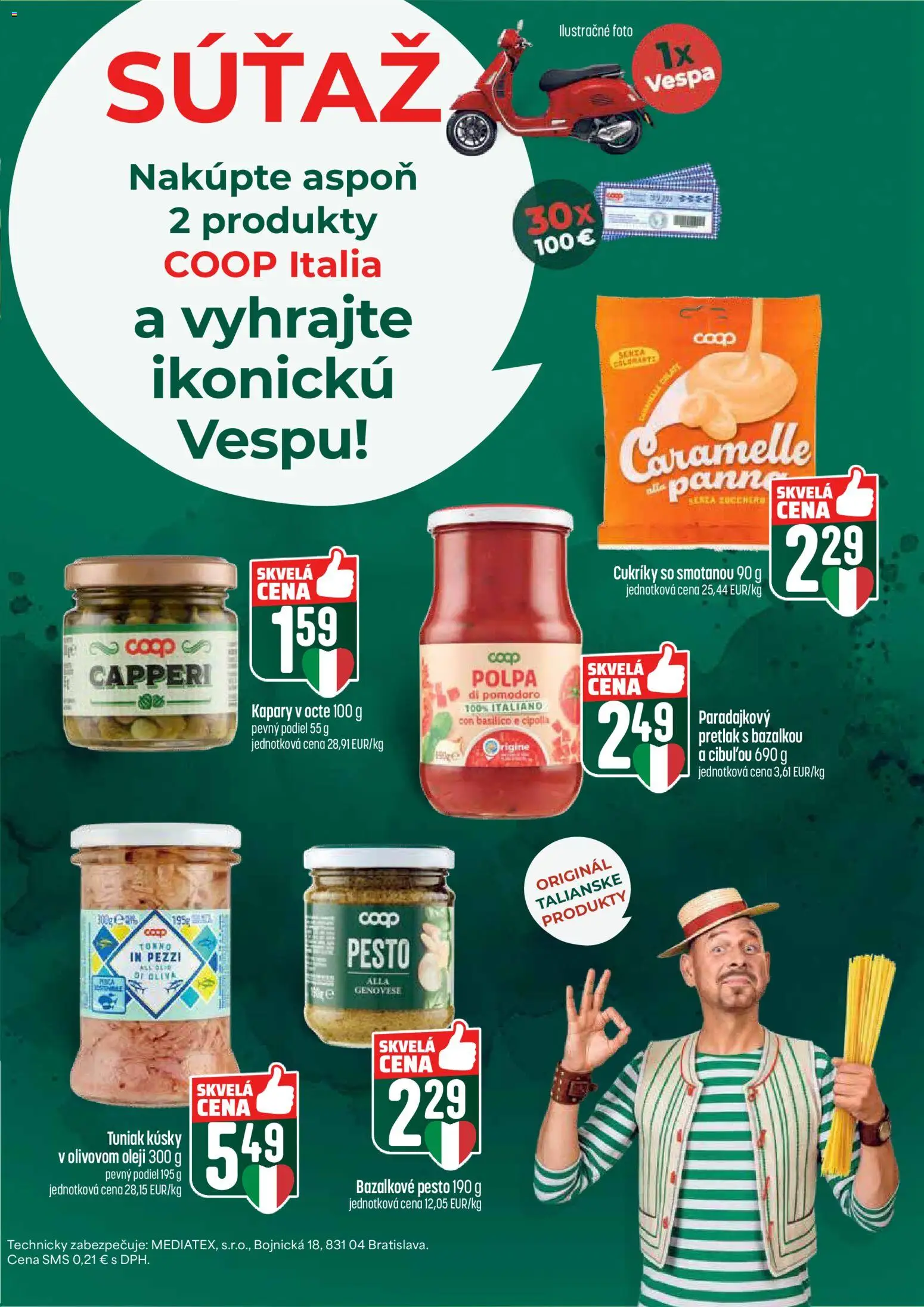 Nové COOP Jednota akcie – leták je platný od 26.02.2026 | Strana: 41 | Produkty: Tuniak, Cukríky