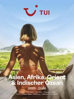 TUI Prospekt  Asien, Afrika, Orient & Indischer Ozean 2025/26 	 ab 01.11.2025 gültig