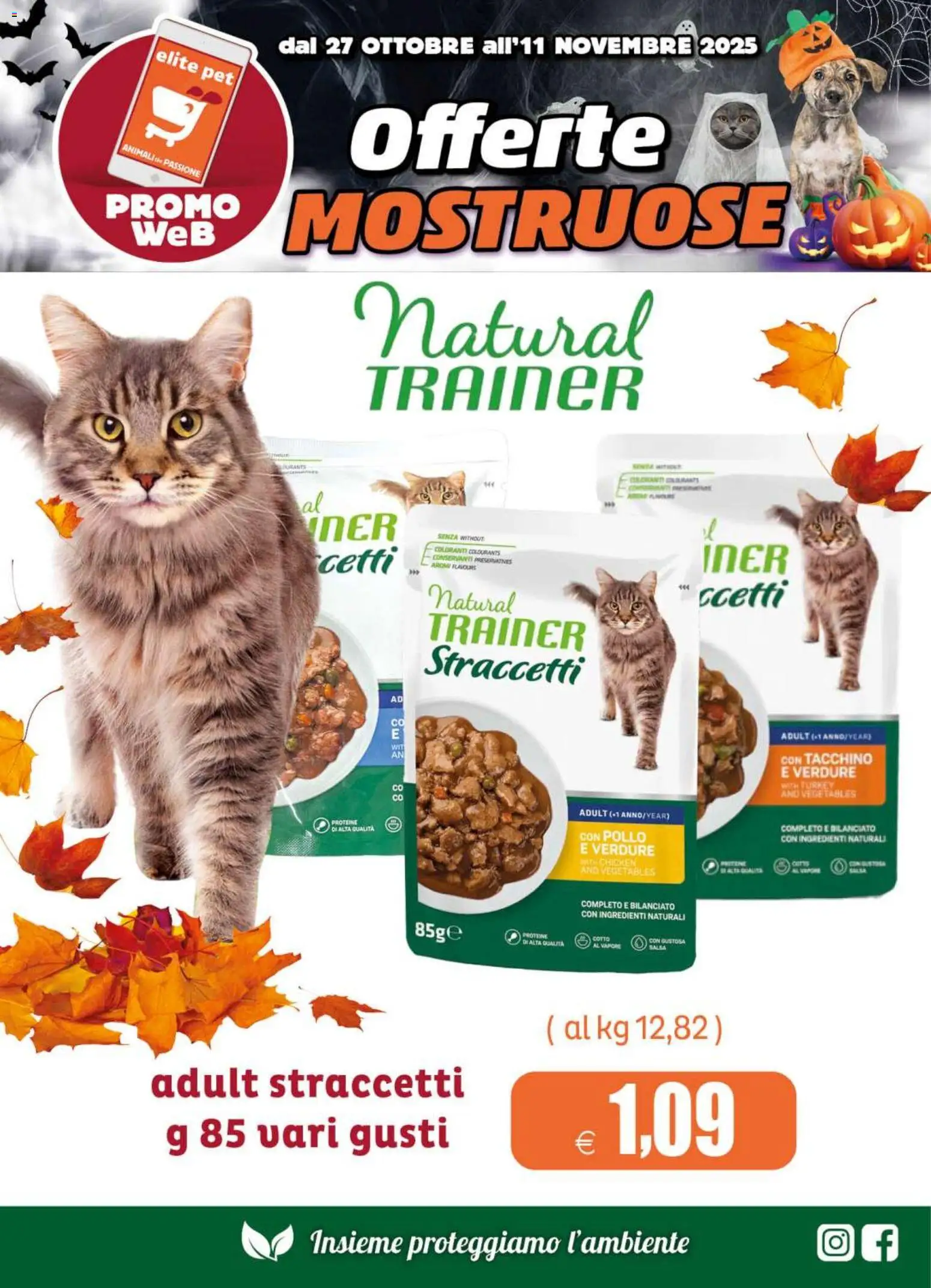 Volantino Elite Supermercati del 27.10.2025 | Pagina: 8 | Prodotti: Pollo, Verdure, Salsa, Tacchino