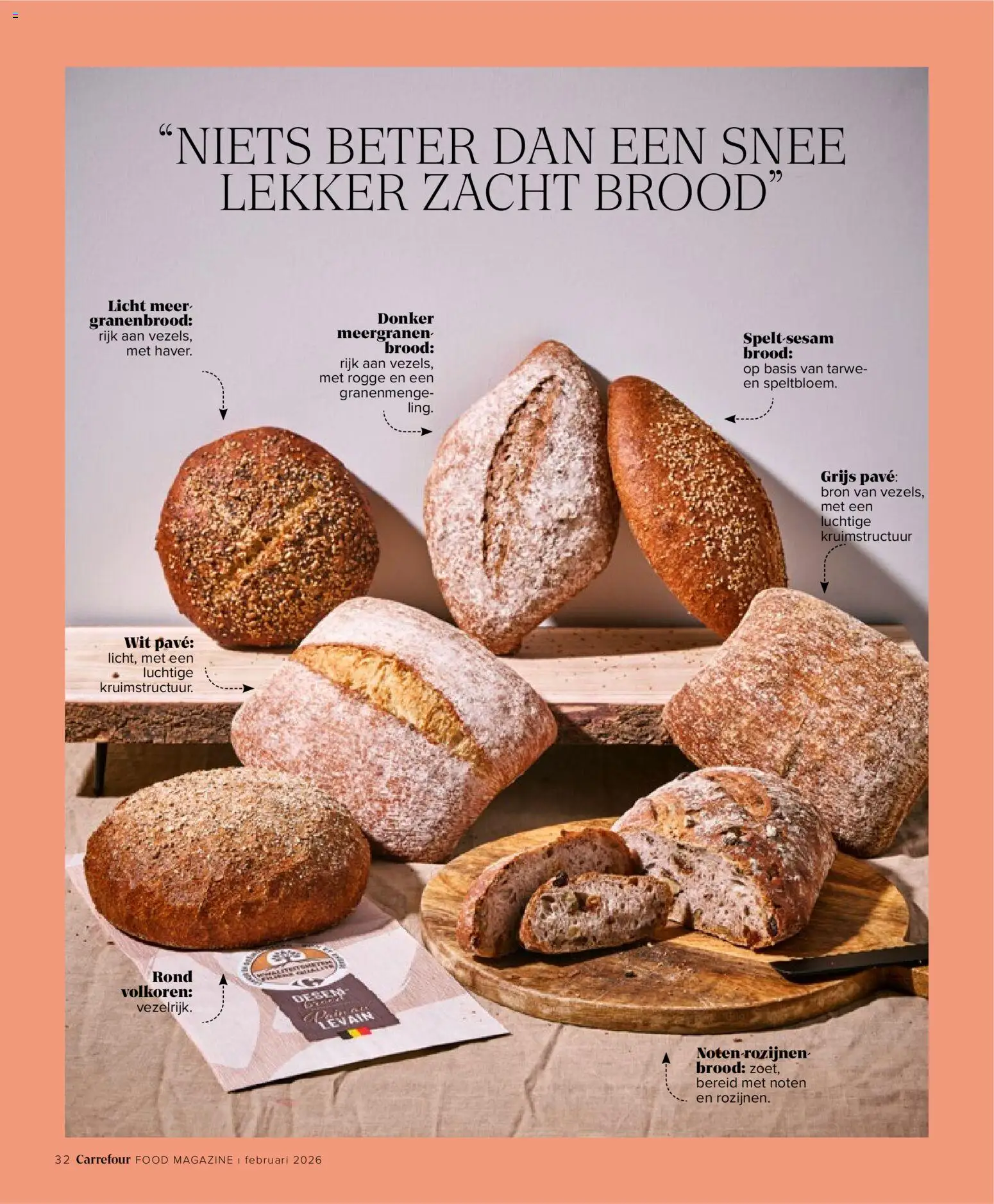 {H1} | Pagina: 32 | Producten: Noten, Tarwe, Brood