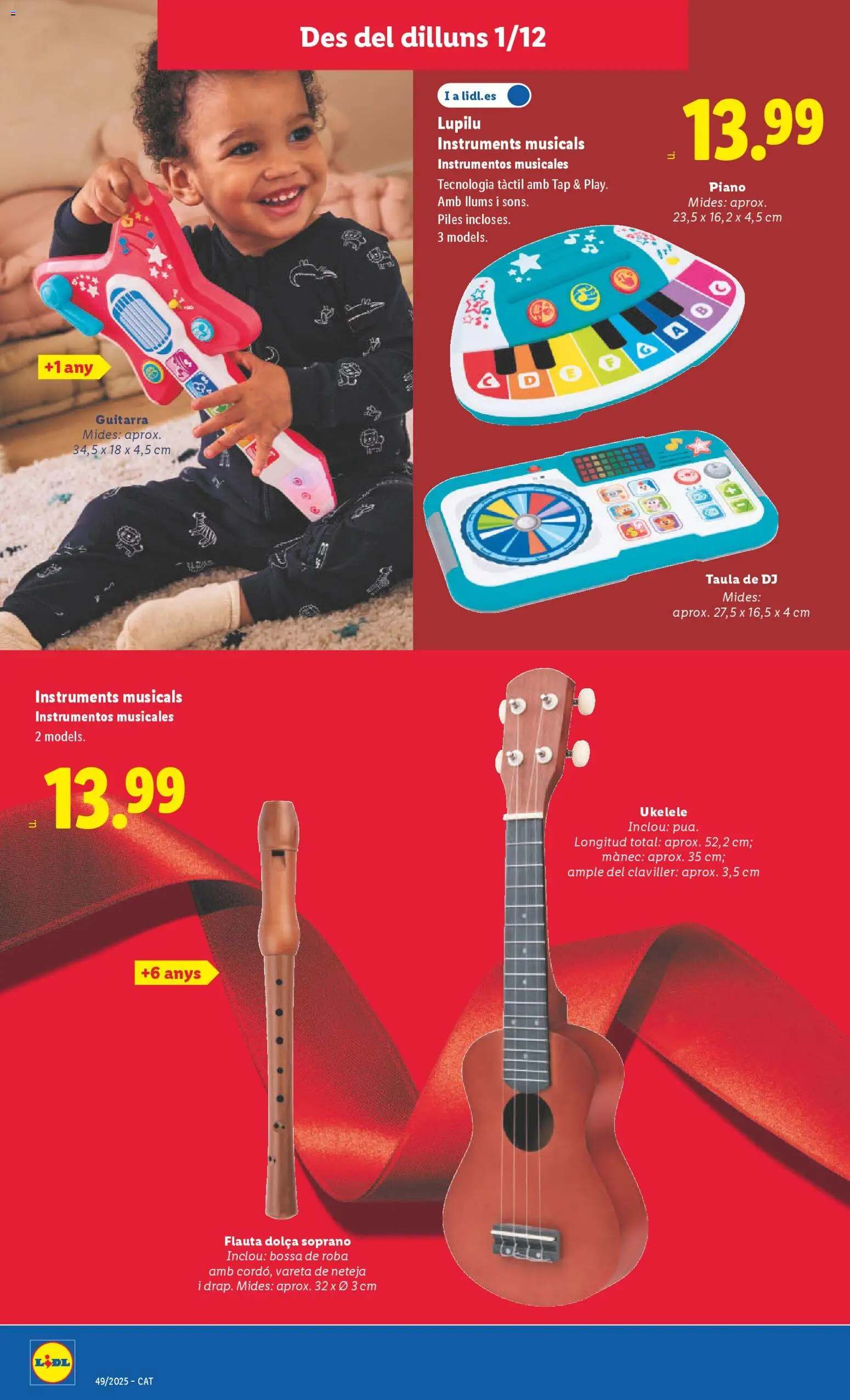 Lidl folleto de bazar │ válido desde el 01.12.2025 | Página: 6