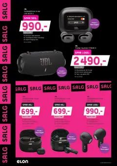 Forhåndsvisning av Elon - Kundeavis gyldig fra 25.12.2025 | Side: 10 | Produkter: Hodetelefoner, Høyttaler, Вермішель