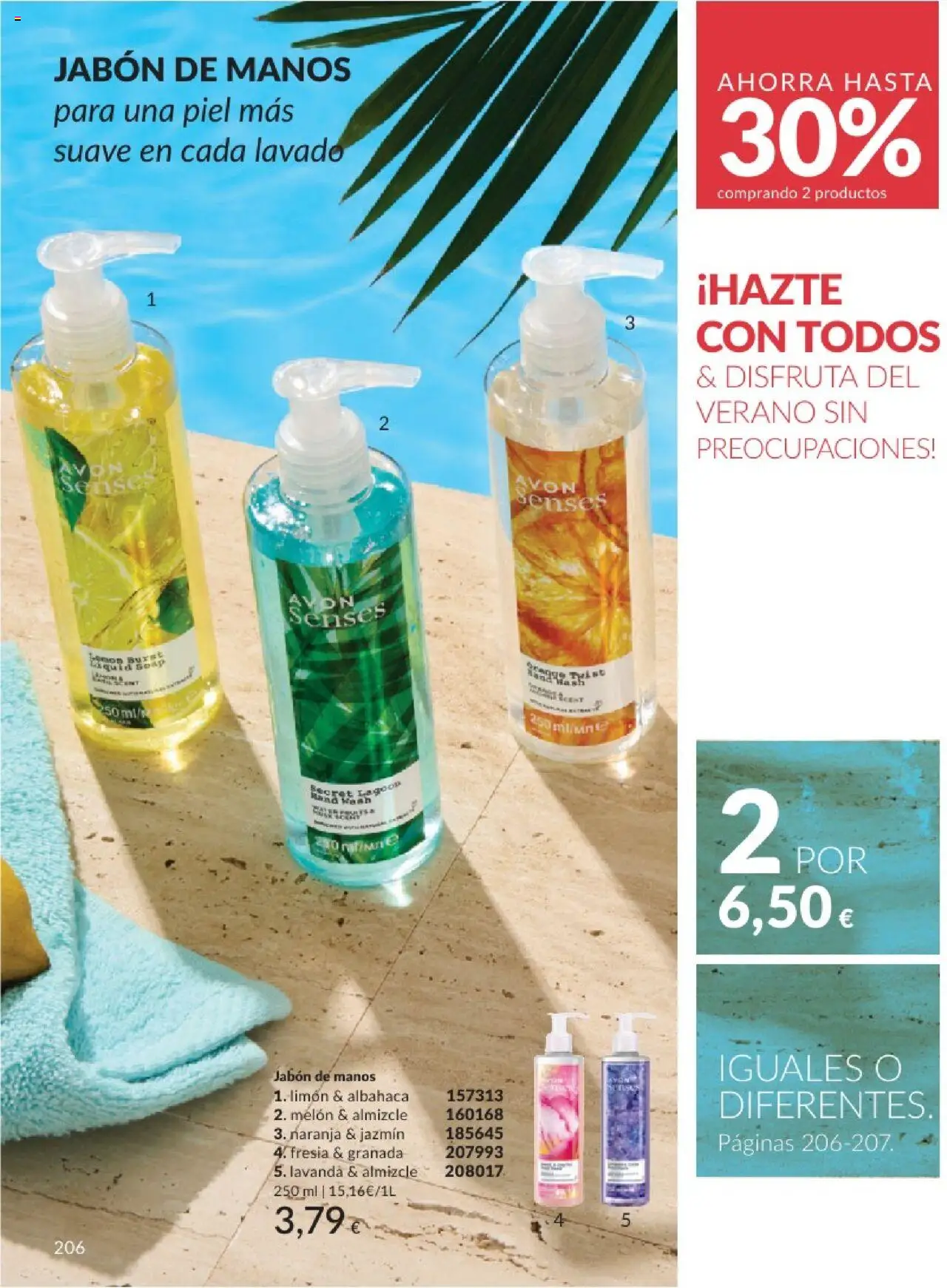 Catálogo AVON campaña 6 │ válido desde el 01.06.2025 | Página: 206 | Productos: Φορτιστής, Jabón
