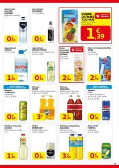 Alcampo - HP Nacional Unificado │ válido desde el 11.09.2025 | Página: 13 | Productos: Agua con gas, Ροζ πιπέρι, Té, Agua mineral