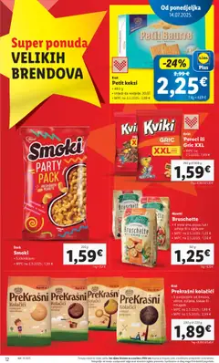 Lidl katalog | vrijedi od 14.07.2025 | Stranica: 12